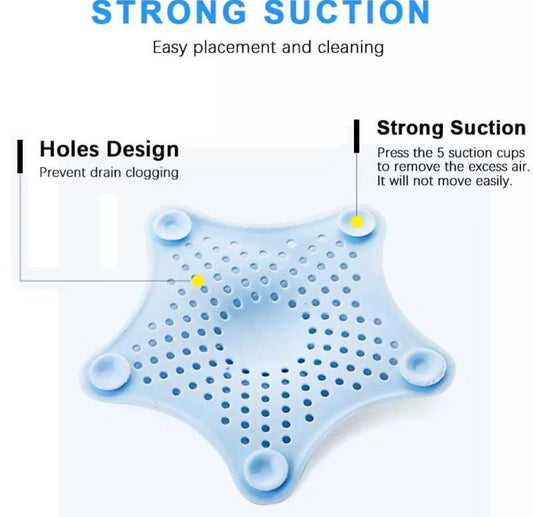Star-Shaped Silicone Sink Drain Strainer - product image 2