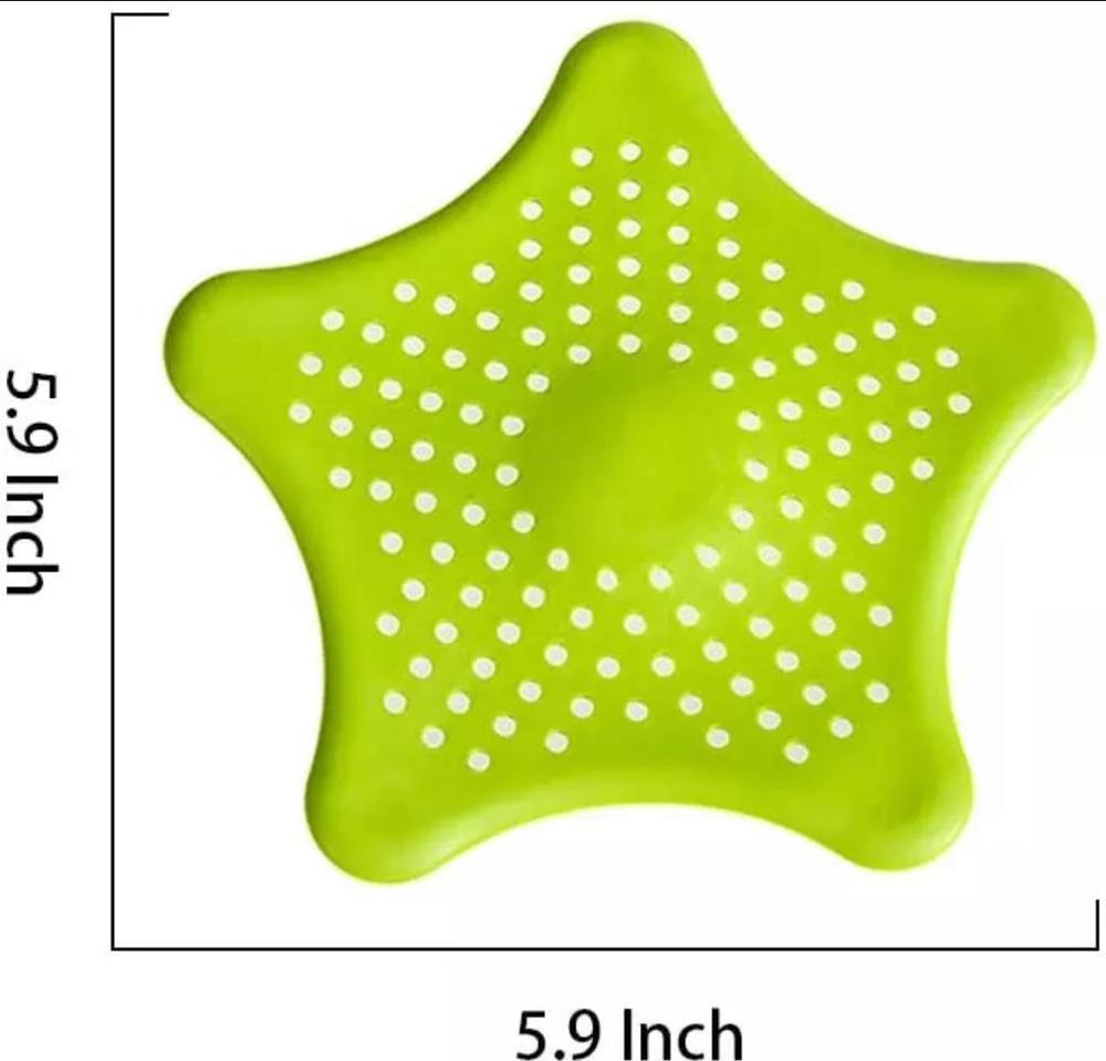 Star-Shaped Silicone Sink Drain Strainer - product image 3