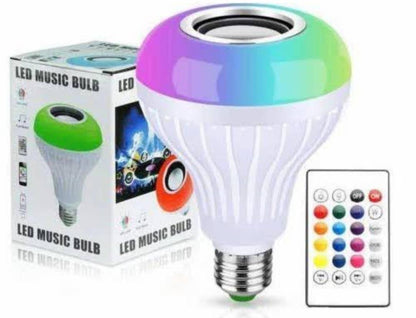 Smart RGB LED Music Bulb with Bluetooth Speaker | Smart Home Gadget Pakistan | SBZONE | Image 1