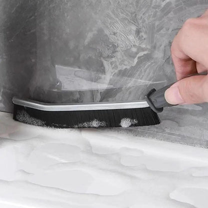 Compact Multi-Purpose Cleaning Brush for Home & Car – Grey - product image 1