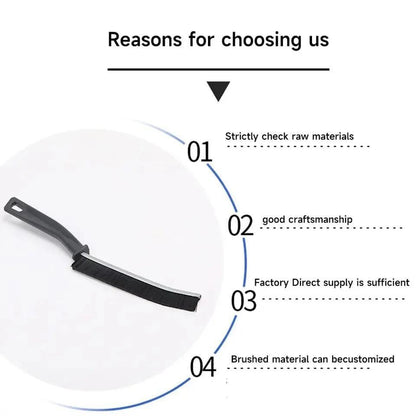 Compact Multi-Purpose Cleaning Brush for Home & Car – Grey - product image 4