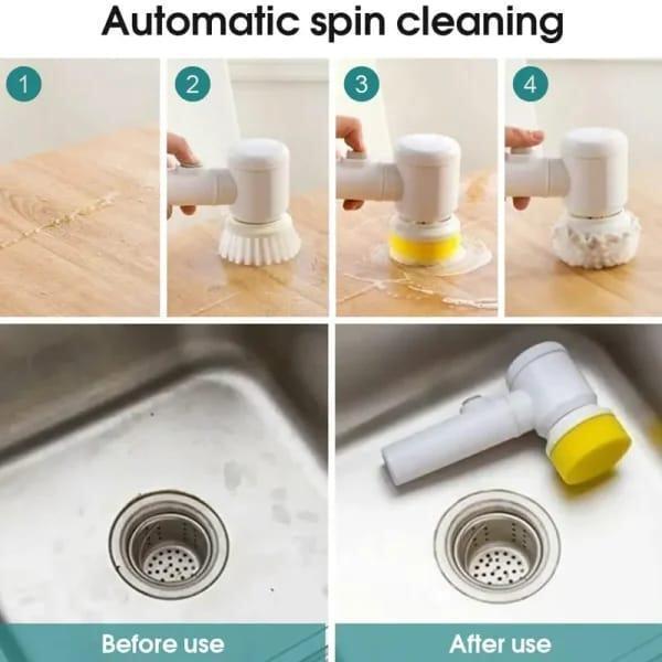 Electric Spin Scrubber for Kitchen, Bathroom & Floors - product image 1
