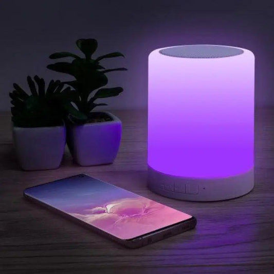 Touch-Control Night Lamp with Bluetooth Speaker | Smart Home Gadget Pakistan | SBZONE | Image 2