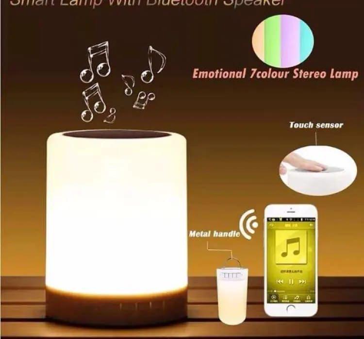 Touch-Control Night Lamp with Bluetooth Speaker | Smart Home Gadget Pakistan | SBZONE | Image 4