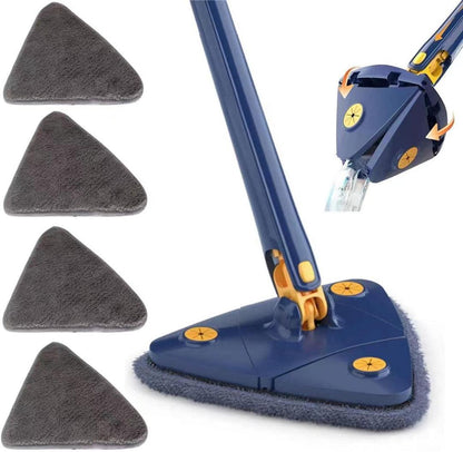 Microfiber Spray Mop with 4 Reusable Pads – Blue - product image 1