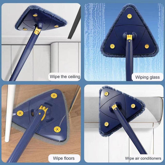Microfiber Spray Mop with 4 Reusable Pads – Blue - product image 2