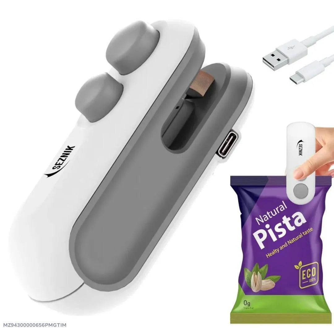 USB Rechargeable Food Bag Sealing Machine | Food Storage Pakistan | SBZONE | Image 4