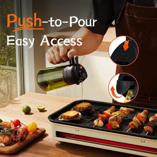 5L Leak-Proof Glass Oil & Ghee Storage Bottle | Food Storage Pakistan | SBZONE | Image 2