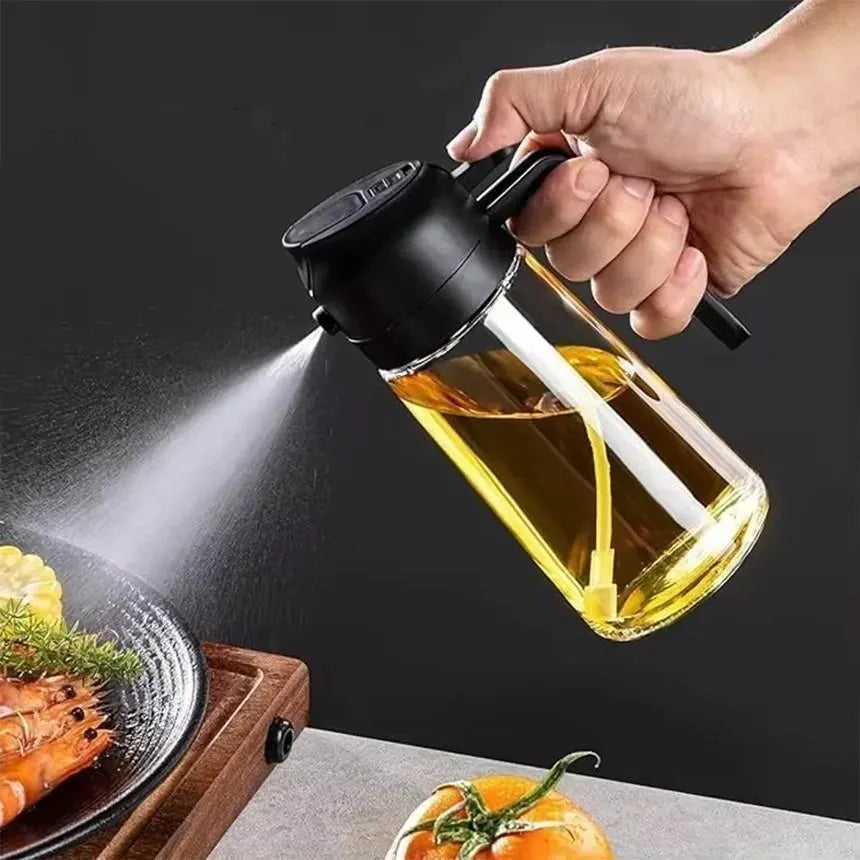 Premium Glass Oil Spray Bottle with Nozzle | Food Storage Pakistan | SBZONE | Image 1
