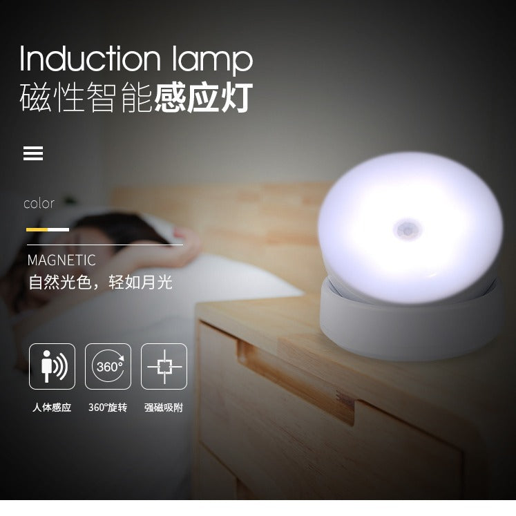 360° Motion Sensor Wall Light – Warm White Magnetic Mount | Smart Home Gadget Pakistan | SBZONE | Image 4