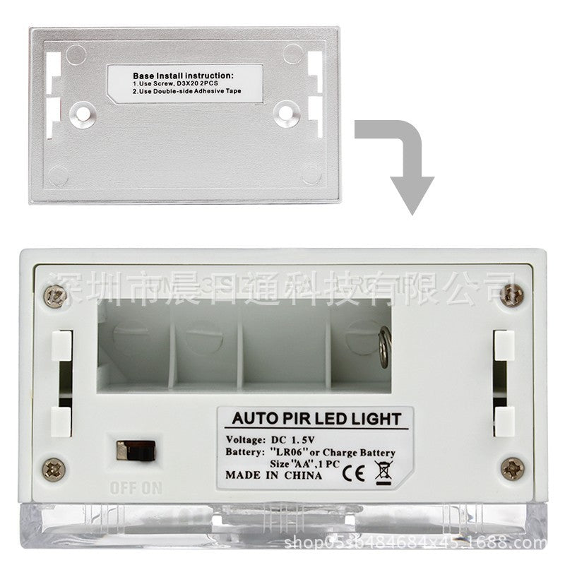 Smart PIR Induction Lamp with 4 LEDs | Smart Home Gadget Pakistan | SBZONE | Image 4