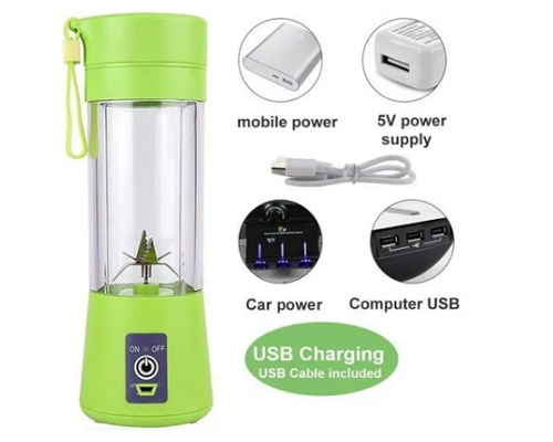 Portable USB Rechargeable Mini Blender – 360ml - additional product view 3