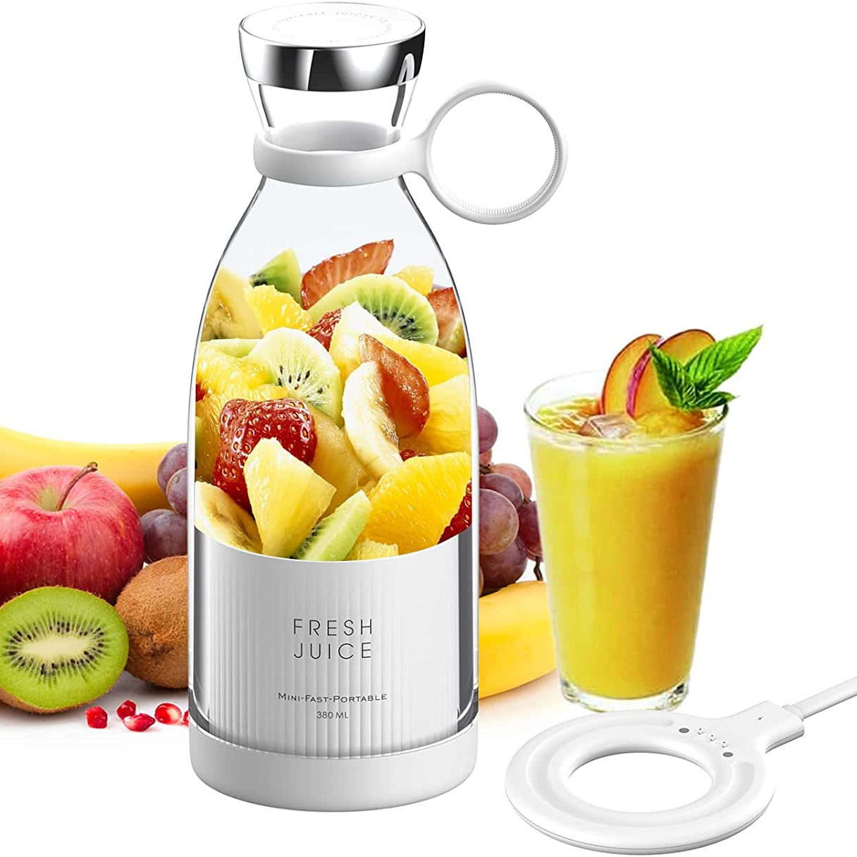 Portable USB Rechargeable Mini Blender – 360ml - additional product view 4