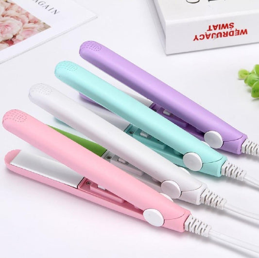 Mini Portable Hair Straightener & Curler – Multi Color | SBZONE Pakistan | Image 1