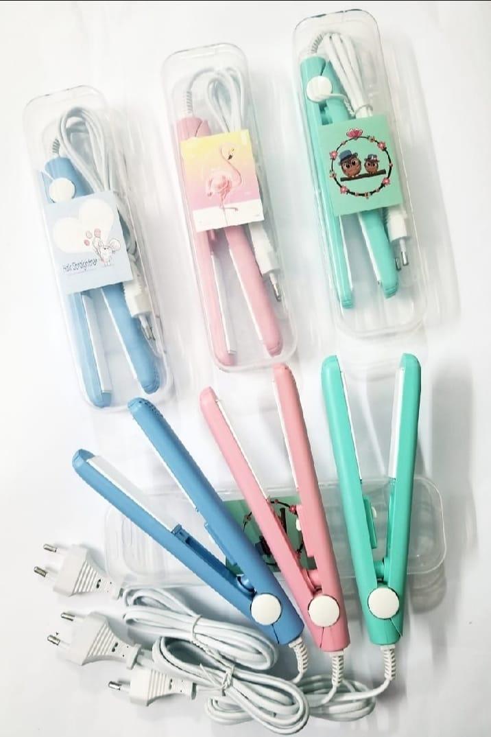 Mini Portable Hair Straightener & Curler – Multi Color | SBZONE Pakistan | Image 2