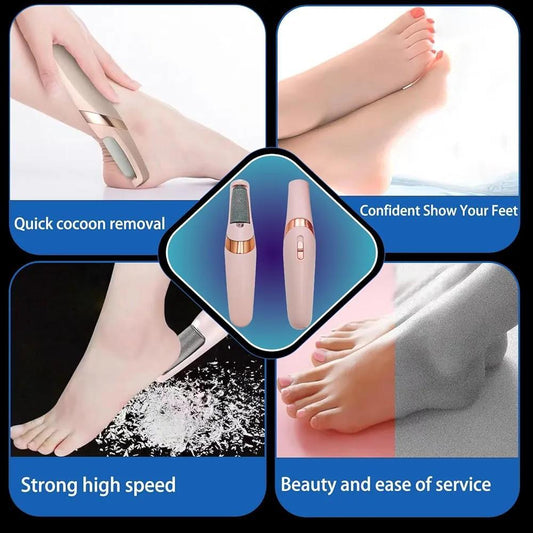 Rechargeable Electric Foot File & Callus Remover – 2 Pack | SBZONE Pakistan | Image 2