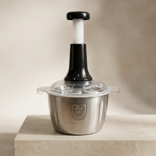 2 litre manual meat and vegetable push chopper