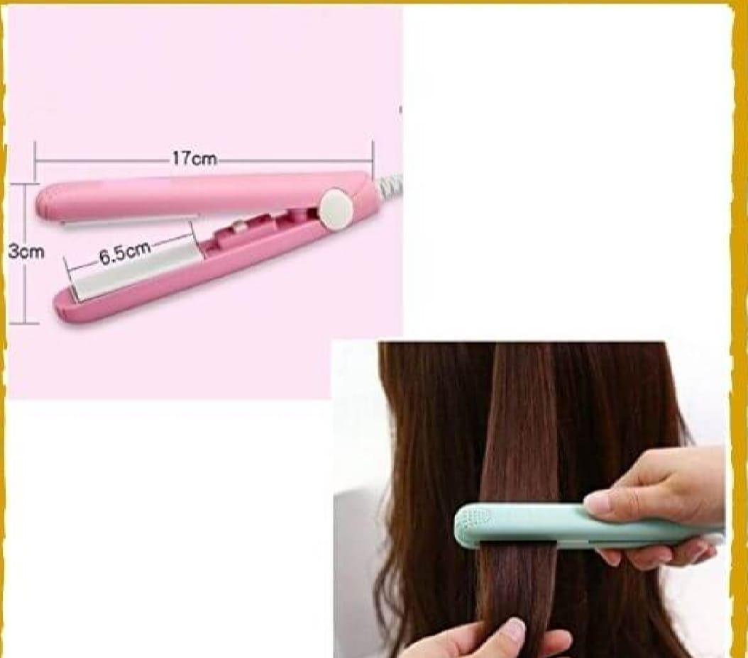 Mini Portable Hair Straightener & Curler – Multi Color | SBZONE Pakistan | Image 4