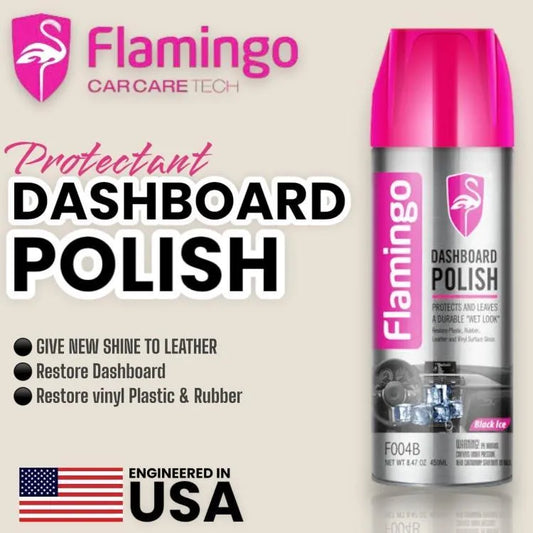 Flamingo Car Dashboard Polish & Interior Protectant – 450ml - product image 2