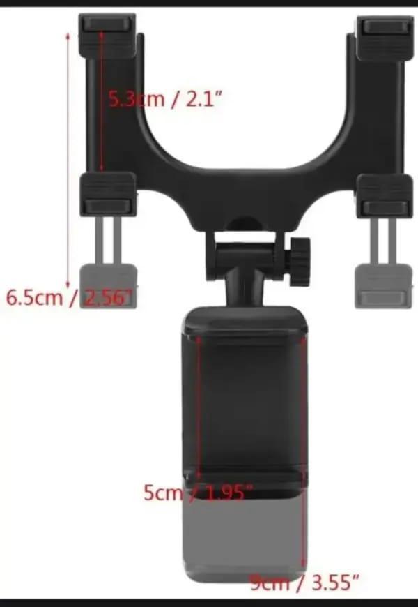 360° Rotating Car Phone Holder – Shockproof Grip - product image 5