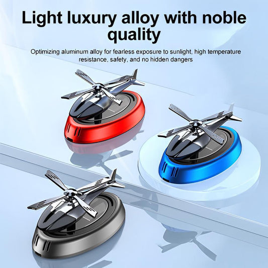 Solar Rotating Car Air Freshener – Dashboard Aroma Diffuser - product image 1
