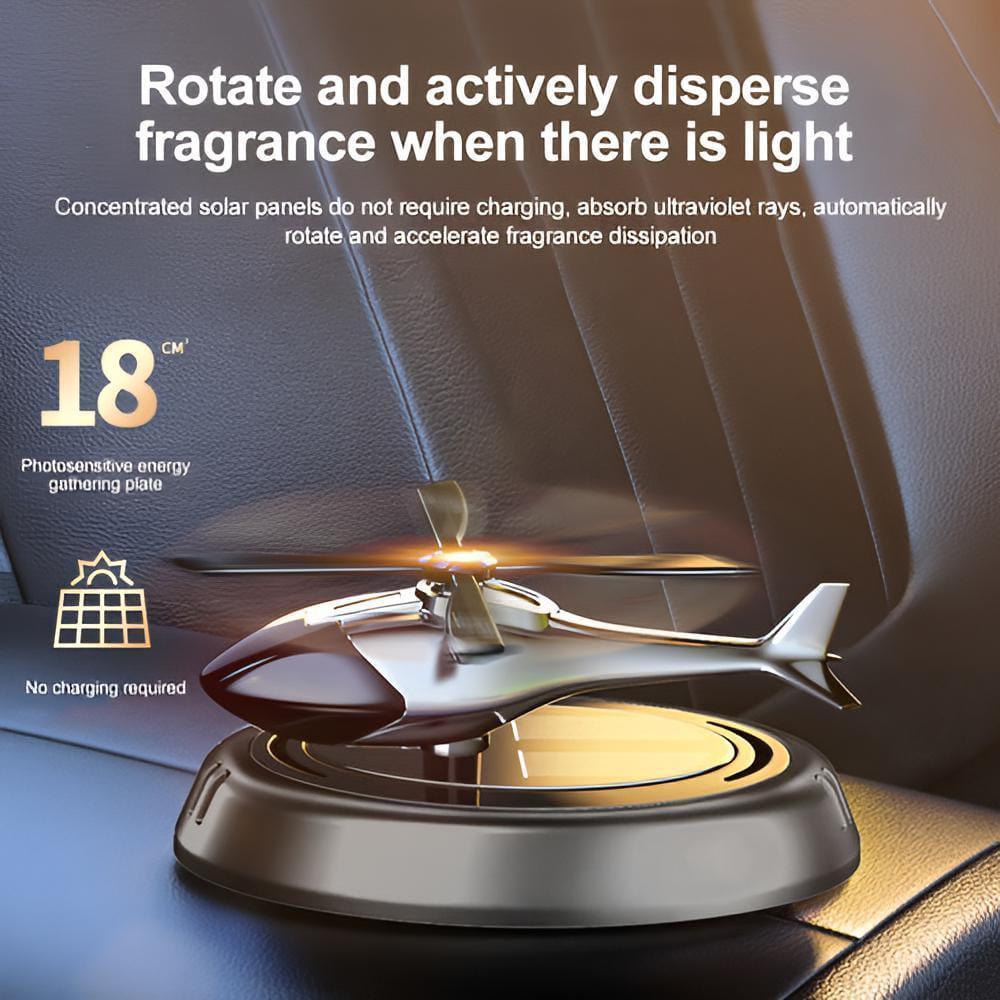 Solar Rotating Car Air Freshener – Dashboard Aroma Diffuser - product image 5