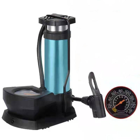 3-Piece Portable Tire Pump Set with Pressure Gauge - product image 1
