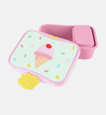 Pink kids bento lunch box