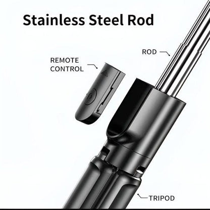 4-in-1 Bluetooth Selfie Stick Tripod with Remote - product image 3