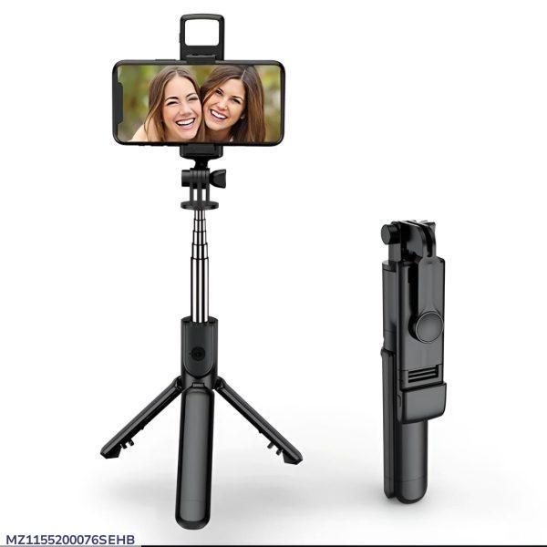 4-in-1 Bluetooth Selfie Stick Tripod with Remote - product image 5