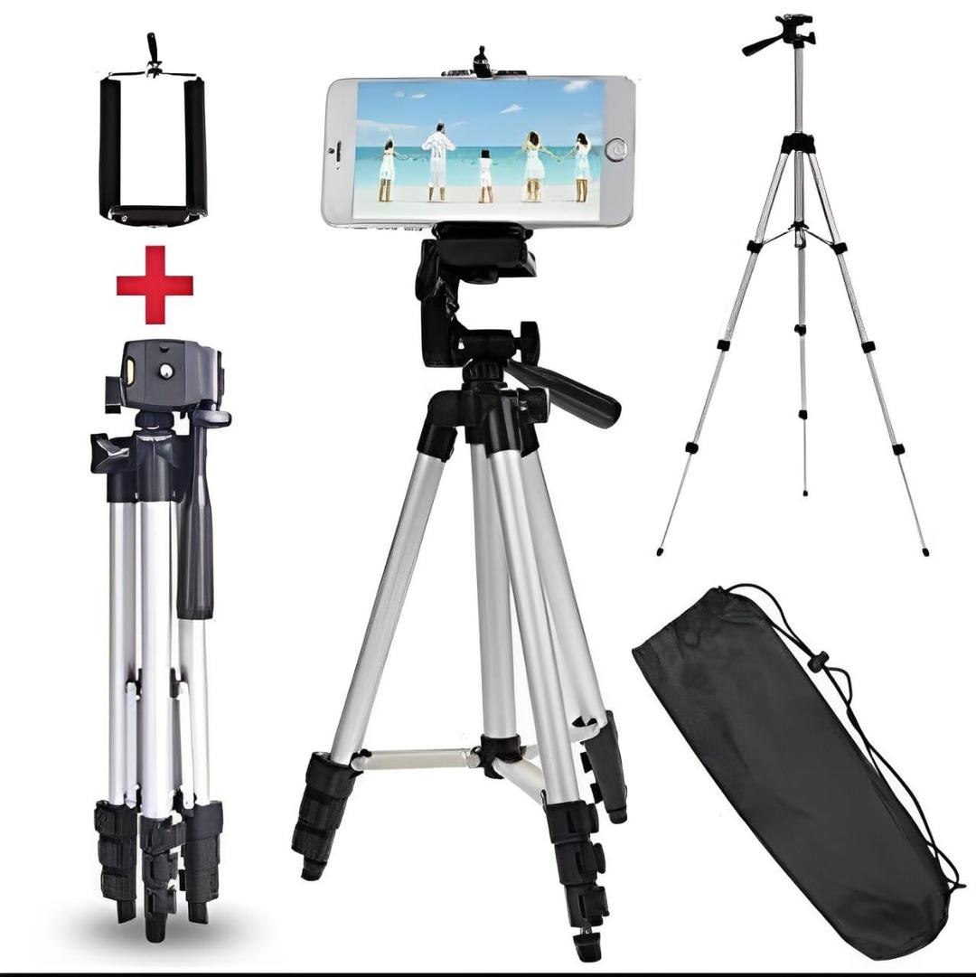 3.5ft Adjustable Mobile & Camera Tripod with Carry Bag - product image 3