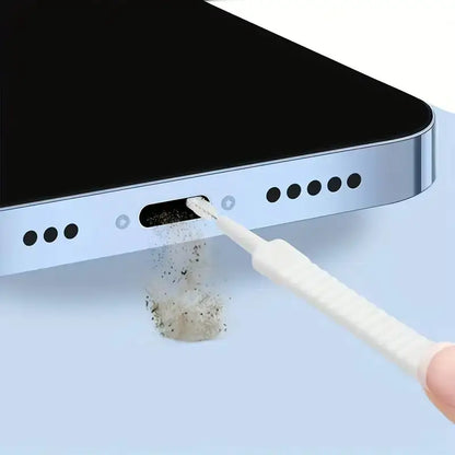 Shower nozzle cleaning tool set