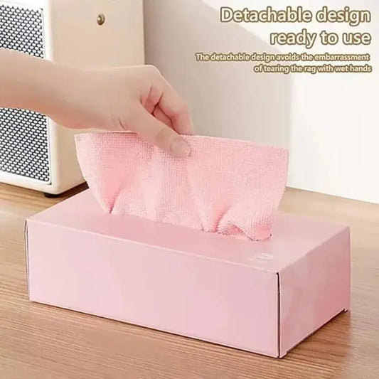 Twenty-piece reusable microfiber towel pack