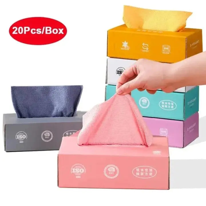 Microfiber dish cloth pack detail